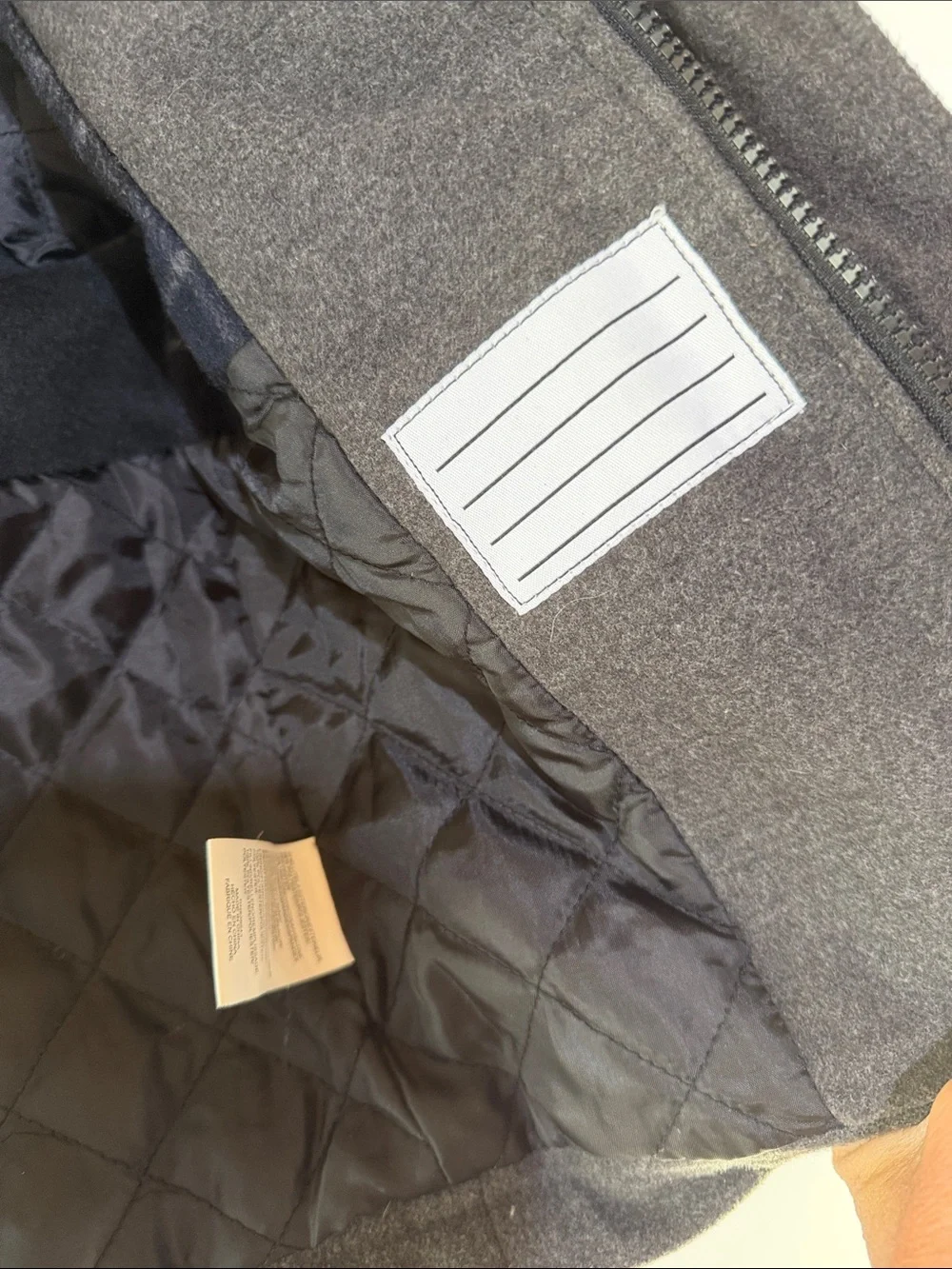 Rothschild  Kids Charcoal Hooded Toggle Peacoat size 4